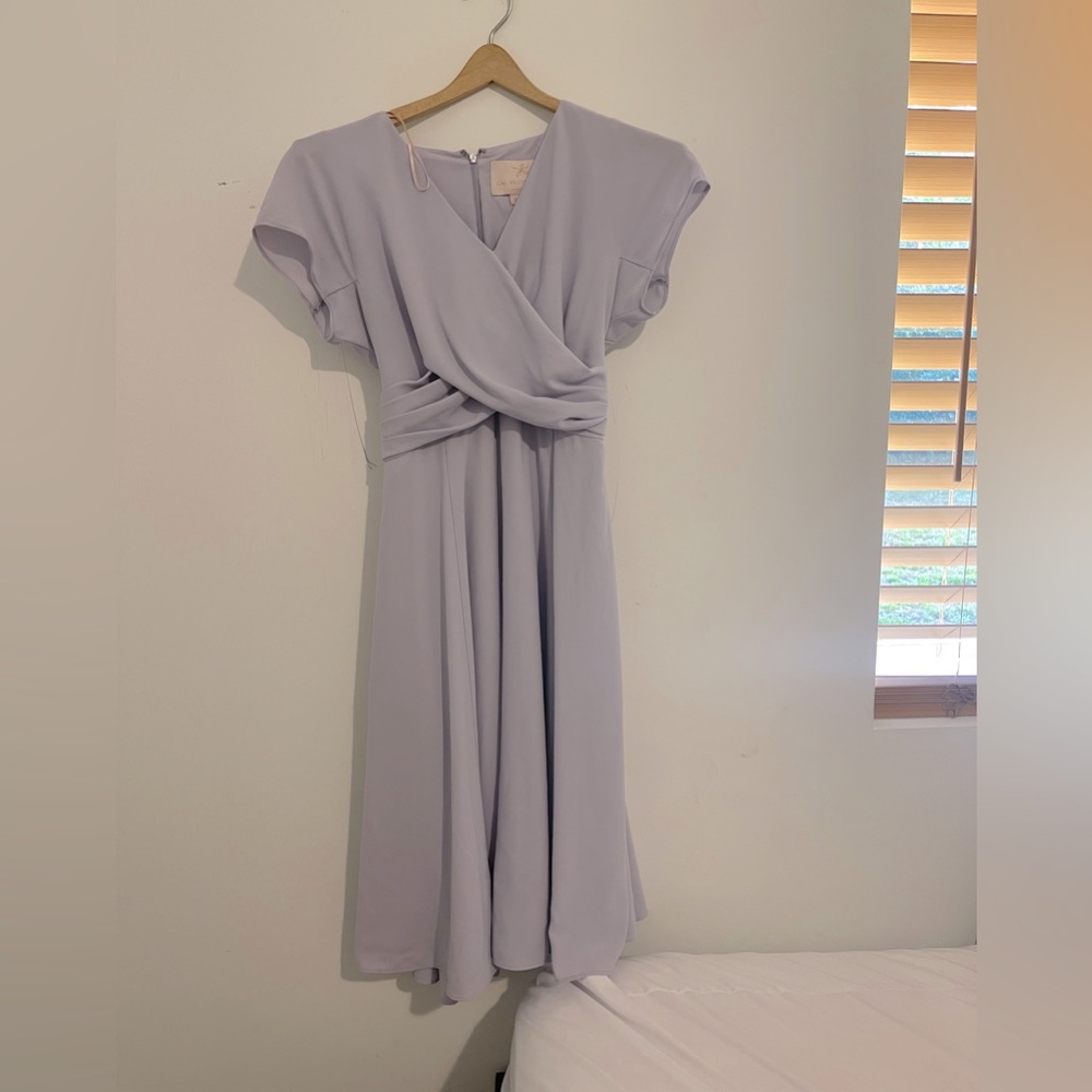 Gal meets glam lilac dress